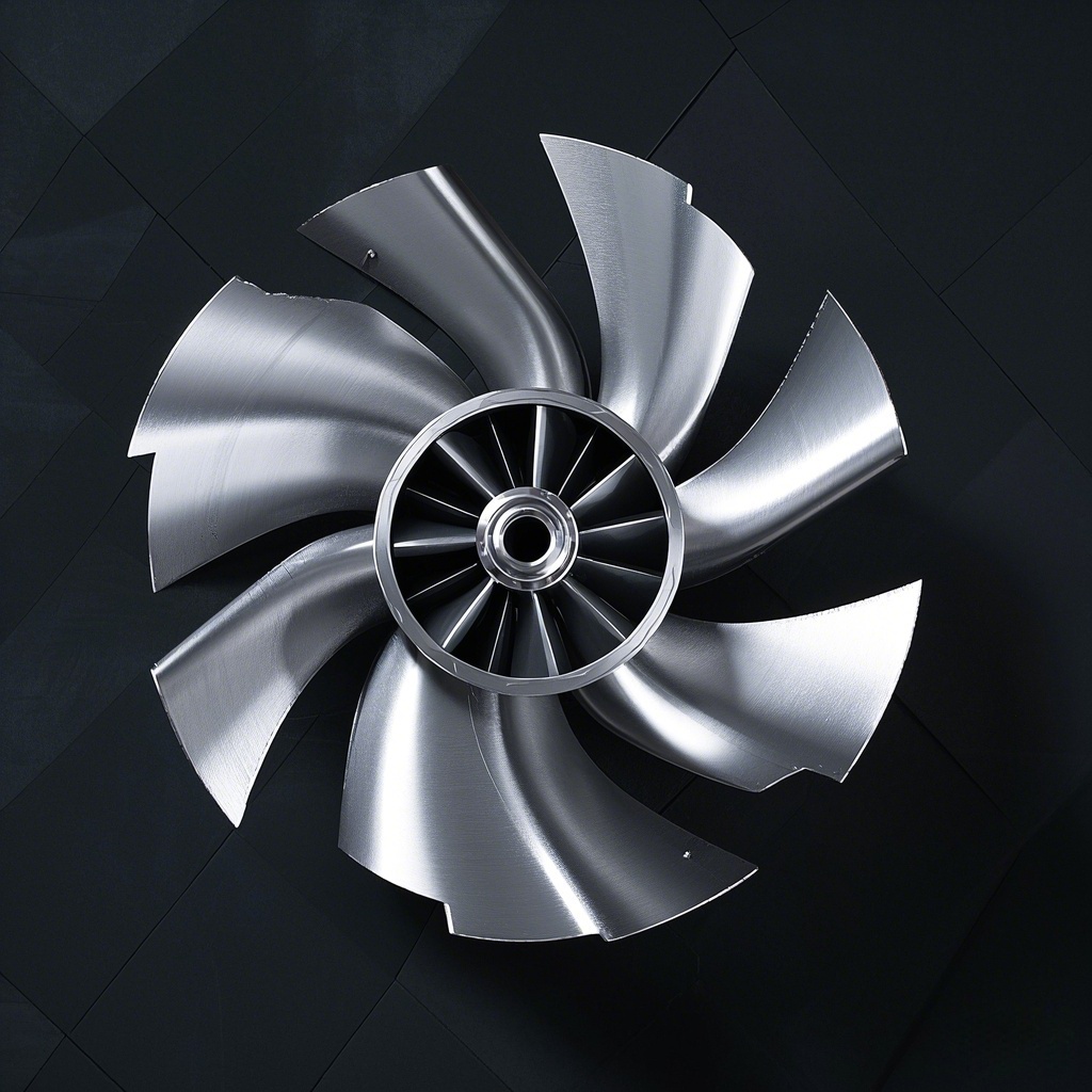 High precision titanium alloy automotive turbine blades