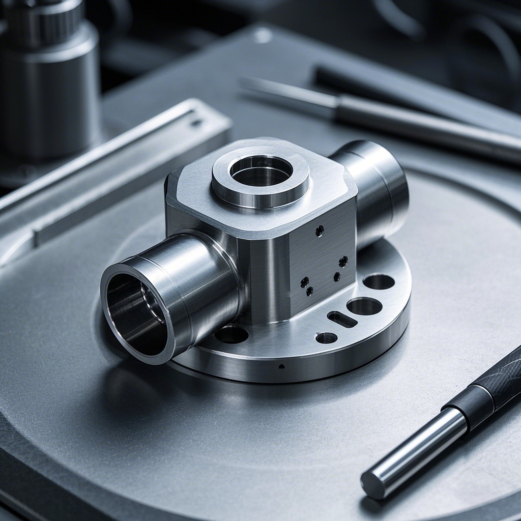 Titanium cnc machined components