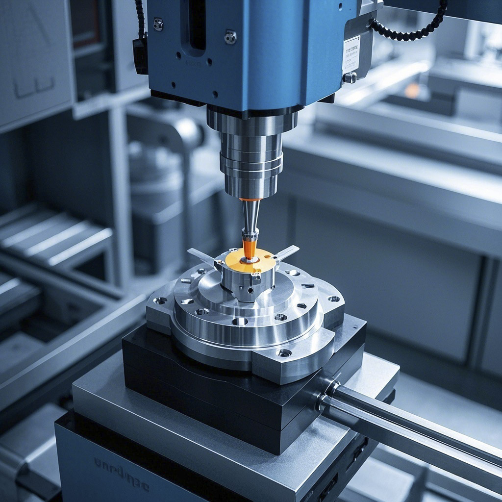 High precision machining of robot parts