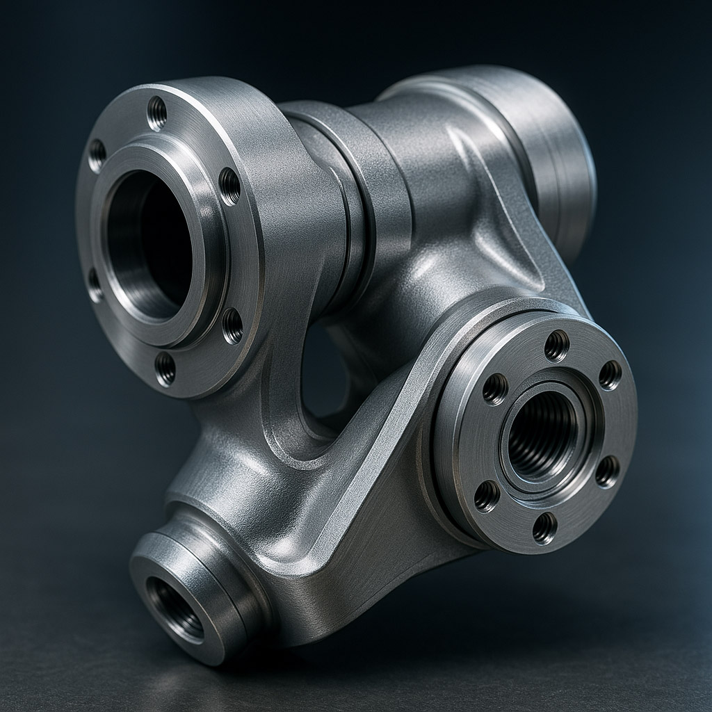 Robot wrist joint, five-axis milling molding