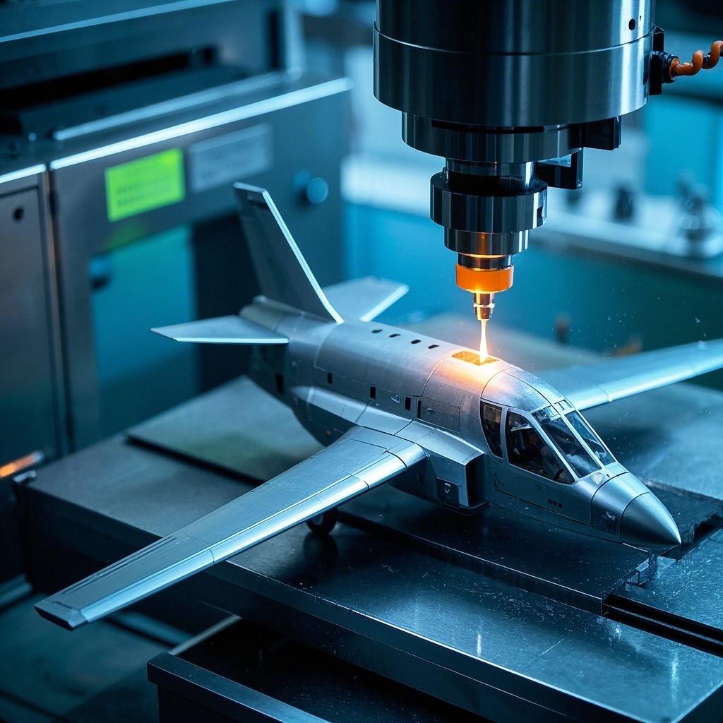 CNC machined aviation prototype