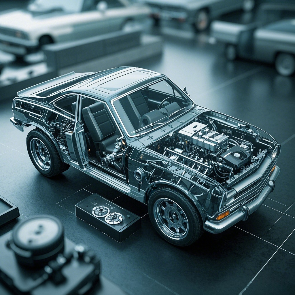 Precision machining of auto parts