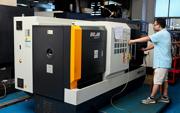 Lathe Turning Machine