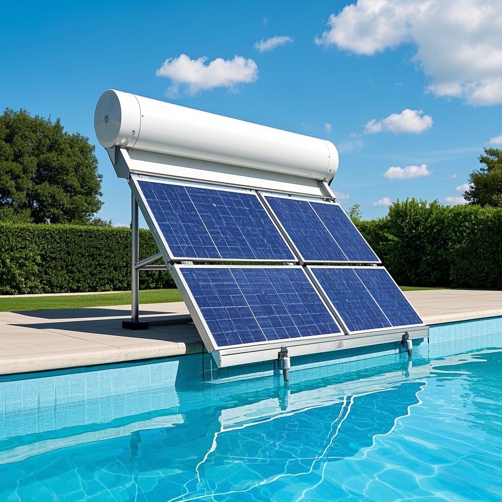 Solar heating panel
